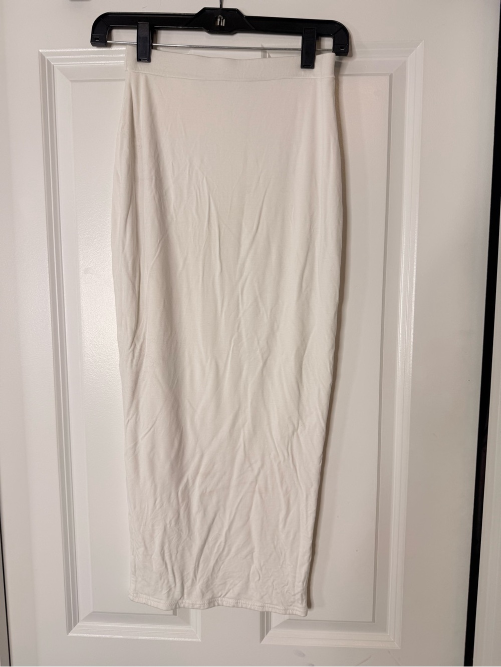 Missguided White Midi Pencil Skirt